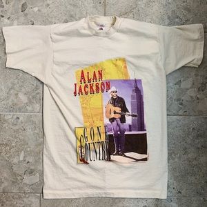 Vintage Alan Jackson T Shirt (Gone Country)